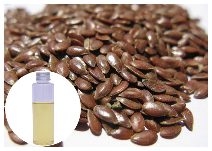 Olio di semi di lino organico pressato a freddo liquido, olio di semi di lino bevente del commestibile